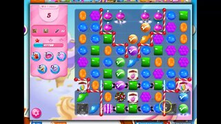 Candy Crush Level 5847 Audio Talkthrough, 25 Moves 0 Booster