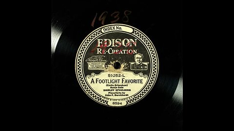 A Footlight Favorite - Shirley Spaulding