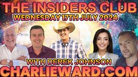 DEREK JOHNSON JOINS CHARLIE WARD INSIDERS CLUB 17TH JULY 2024