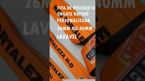 Fita de Pescoço com engate rápido. BAMBUino.com.br