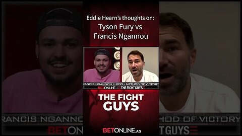 Eddie Hearn on Fury-Ngannou "Don't expect to see anything too competitive" #boxing #furyngannou