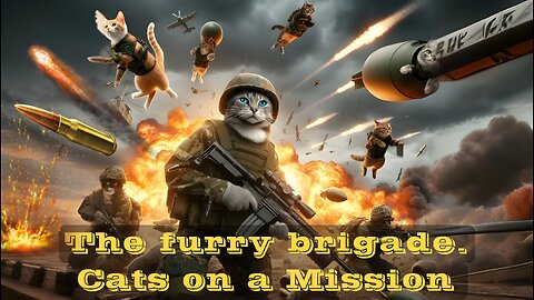 The furry brigade | Cats on a Mission