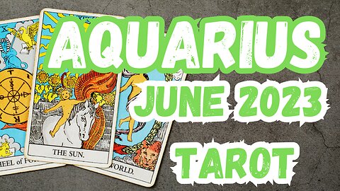 AQUARIUS ♒️- Observe how things unfold! June 2024 Evolutionary Tarot Reading #aquarius #tarotary
