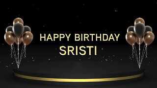 Wish you a very Happy Birthday Sristi