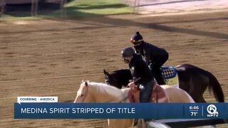 Medina Spirit disqualified from Kentucky Derby