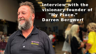 Interview with the visionary founder of "My Place." Darren Bergwerf