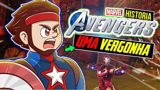 Historia MARVEL AVENGERS - O Pior Jogo dos Vingadores | Rk Play