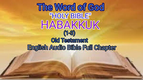 Holy Bible Habakkuk