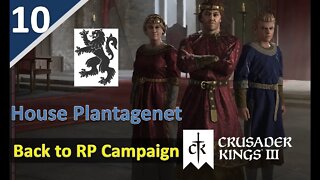 The Rebellious Vassals Begin l Crusader Kings 3 l House Plantagenet (Anjou) l Part 10