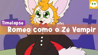 Romeo como Zé Vampir [Timelapse]