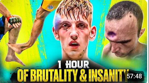 1 Hour Of BRUTAL MMA _ Knockouts _ Crazy Moments