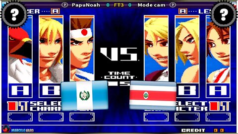 The King of Fighters 2003 (PapuNoah Vs. Mode cam) [Guatemala Vs. Costa Rica]