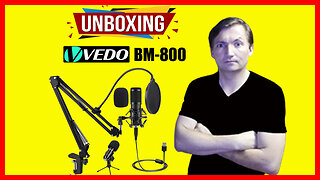 MICROFONE BM 800 (UNBOXING)