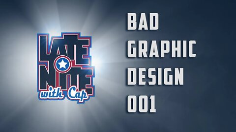 Bad Graphic Design with Cap | 001