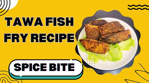 Tawa Fish Fry With Tamarind Sauce Recipe By Spice Bite By Sara