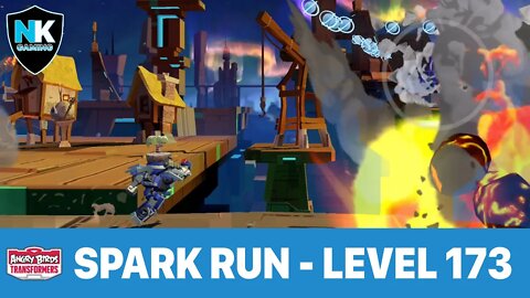 Angry Birds Transformers 2.0 - Spark Run Series - Level 173 - Featuring Broken Mirage