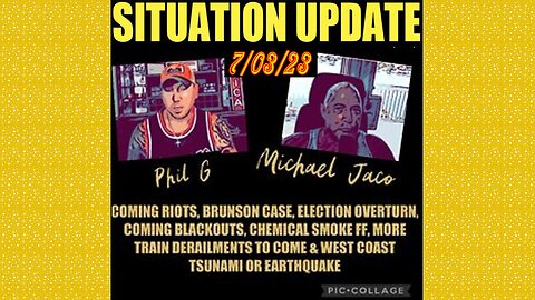 SITUATION UPDATE 7/3/23: Heavy Military On West Coast Prep For Ff Event,Brunson Case & 2020 Election