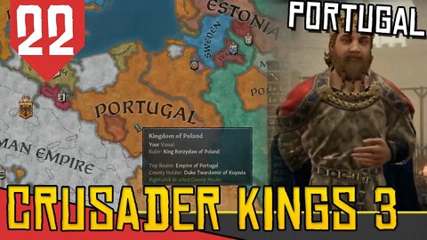 Conquista da POLÔNIA - Crusader Kings 3 Portugal #22 [Gameplay PT-BR]