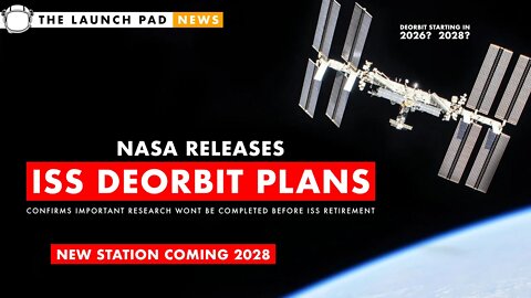 BREAKING! ISS DeOrbit To Start In 2026