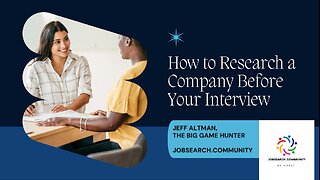 How to Research a Company Before Your Interview