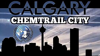 'Calgary' 'Canada's Chemtrail City! Another Day Another Spray In 'Calgary' 'Alberta' 'Canada'
