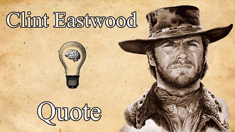 Clint Eastwood Quote: Be Realistic. #quotes #clinteastwood