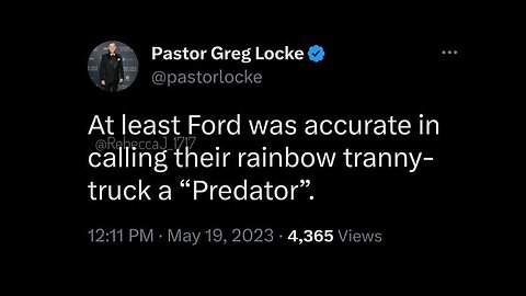 Ford Commercial Features LGBT Colored "Very Gay Raptor" Truck 5-19-23 Salty Cracker