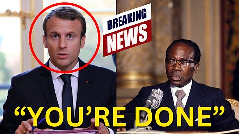France Shocked By Viral Speech Of Senegal's New President!