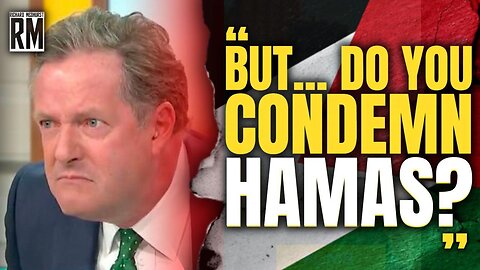Israeli Historian Pappé Explains What Is Behind "Do You Condemn Hamas?"