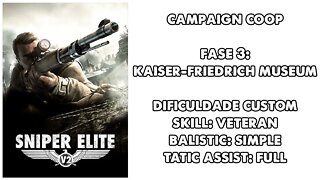 Sniper Elite V2 - Coop - Fase 3 - Dificuldade Custom