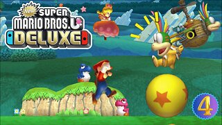 New Super Mario Bros. U Deluxe - Father-Daughter 💞 Co-Op Challenge Lemmy Koopa – #4