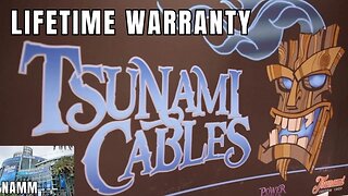 NAMM 2023 Tsunami Cables Booth - High End Life Warranty Gear