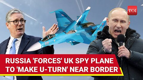 Russian Su-27 'Deals With NATO Threat' At Border; 'Chases' British Spy Plane Near Border | Report