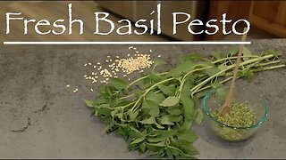 Experience the Magic of Fresh Basil Pesto