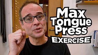 Mike Mew's Max Tongue Press Exercise