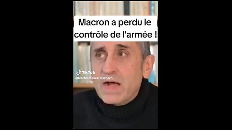 Macron a perdu le contrôle de l'armée française