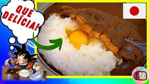 Reagindo a Comidas de Rua: JAPÃO! O famoso "KATSUDON" do COZINHEIRO SUPER SAIYAJIN! | Veja Aqui #7