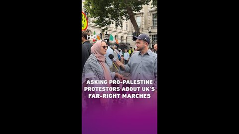 Asking pro-Palestine protestors about the far-right marches in the UK | VYPER