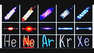 EMF Ionizes Noble Gases to Form the Sun fr. Helium, Moon fr. Krypton and Daylight fr. Neon and Argon