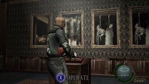 Resident Evil 4 GALLERY PAINTING PUZZLE