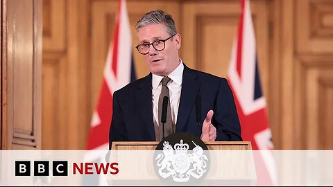 UK Prime Minister Keir Starmer says 'tough decisions' to come, in first news conference / BBC News