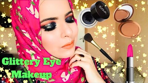 GLITTER EYE MAKEUP WITH BEAUTIFUL GLITTER PALETTE! | [EP-10]