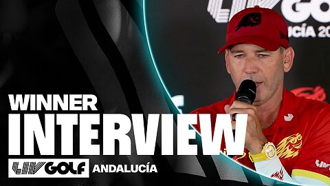 WINNER INTERVIEW: Sergio Garcia's Full Interview After Rd. 3 | LIV Golf Andalucía