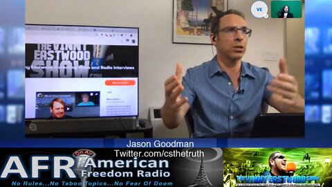 Jason Goodman from Crowdsource The Truth with Vinny Eastwood Live Stream – 2 July 2019