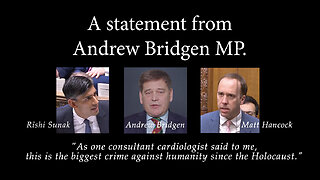 British MP Andrew Bridgen Ignites Firestorm By Comparing COVID Vaccine Disaster To Holocaust