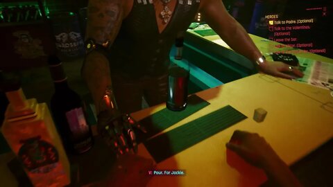 Dusable Lewis playing Cyberpunk 2077