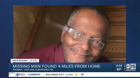 Father with early onset-dementia found alive in Phoenix