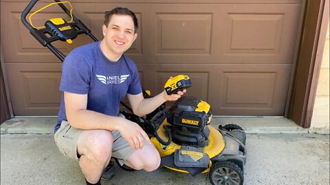 DEWALT Electric Lawnmower! 1 Month Review!￼