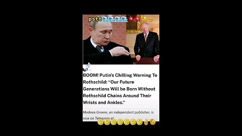 PUTIN NO TO DEEP STATE 🍿🍿🍿🤣🤣🤣🤣