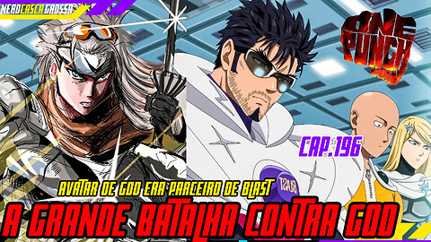 SAITAMA e BLAST VÃO LUTAR CONTRA "ELE" (One Punch Man cap.196)